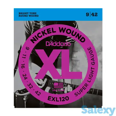 Струны для электрогитар d'addario exl120, фотография 1