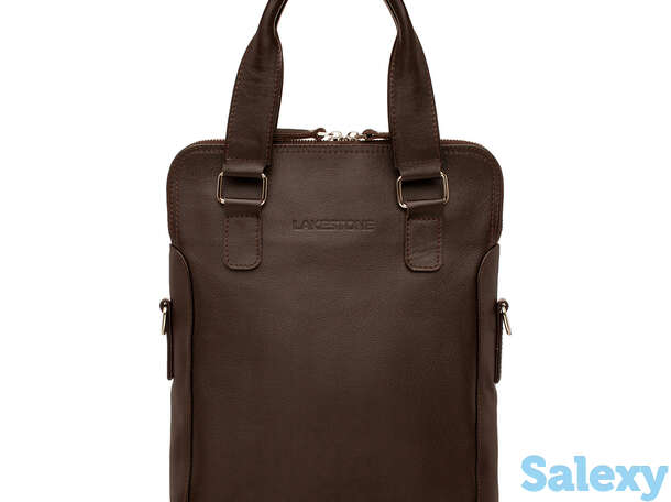 Деловая сумка вертикальная hollywell brown, фотография 1