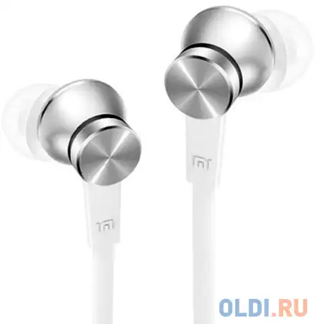 Наушники xiaomi in-ear headfones basic серебристый zbw4355ty, фотография 1