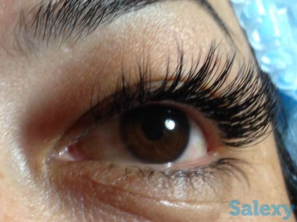 Наращивание ресниц, фотография 1