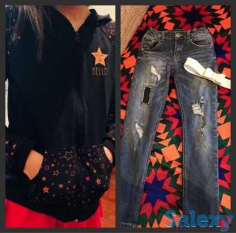 Джинсы с толстовкой, фотография 1