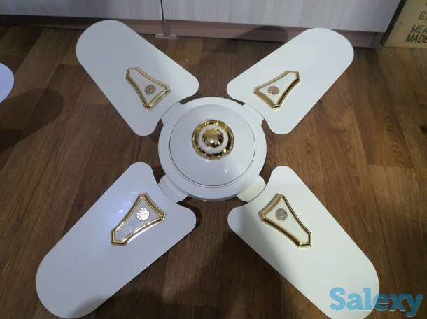 Мощный потолочный вентилятор, премиум Индия 61 см Слоновая Кость, фотография 8