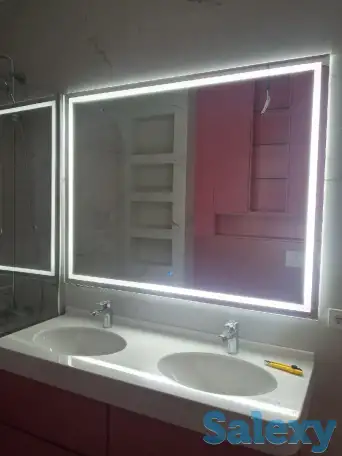 изготовление зеркал,стекла, багет в Алматы, фотография 5