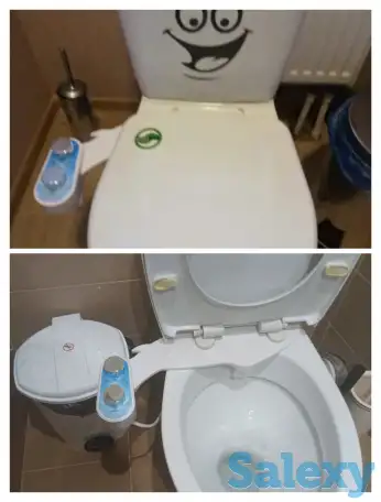 Биде накладка портативное, Хол/гор вода. Новое, фотография 2