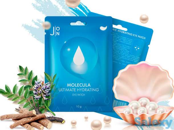 Патчи для век j:on molecula ultimate hydrating eye patch (10шт.), фотография 2