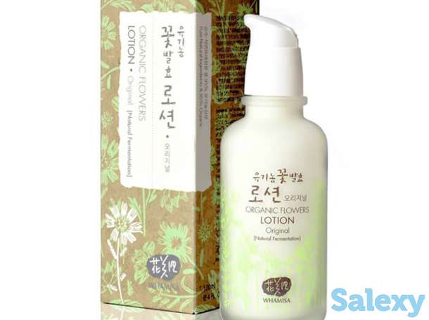 Лосьон для лица whamisa organic flowers lotion original, фотография 3