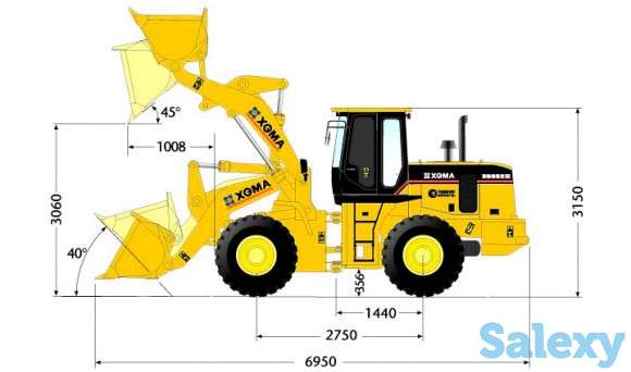 Аренда/ Услуги спецтехники фронтальный погрузчик, фотография 1