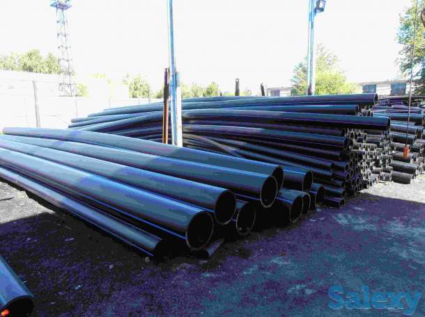 Полиэтиленовые водопроводные трубы, фотография 1