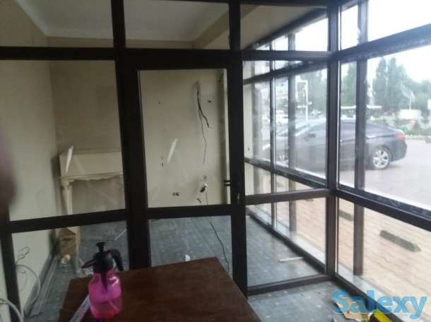 Установка алюминиевых окон и дверей витражи, фотография 1