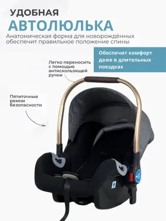 Коляска трансформер Ining baby 314 PRO, фотография 3