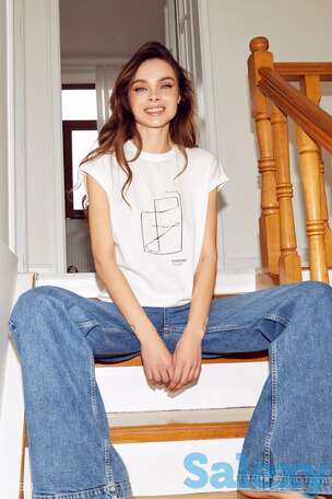 Летний топ с принтом, фотография 1