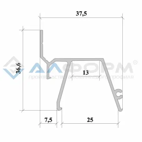 Профиль Contour classic  Контурно-теневой, фотография 3