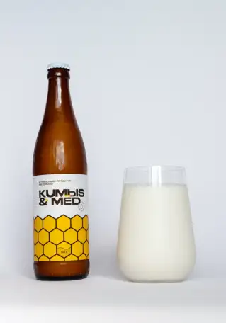 Башкирский Кымыз с Медом сладкий, ядреный, фотография 1