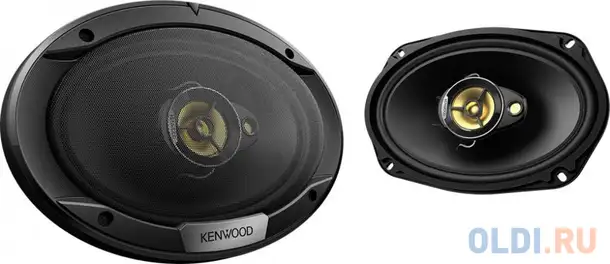 Автоакустика kenwood kfc-s6976ex коаксиальная 3-полосная 15x23см 80вт-500вт, фотография 1
