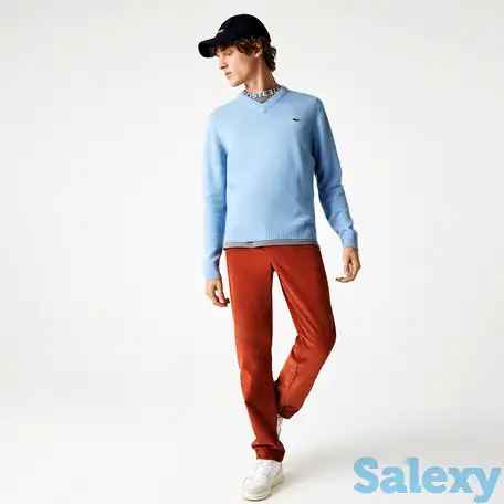 Мужской шерстяной свитер lacoste, фотография 1