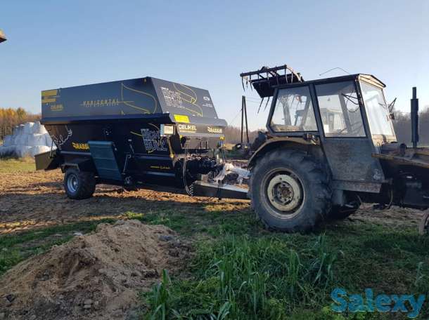 Горизонтальный смеситель-кормораздатчик CELIKEL BRASSUS H8, фотография 1