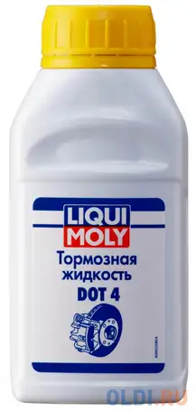 8832 liquimoly торм.жидк. bremsenflussigkeit  dot-4 (0,25л), фотография 1