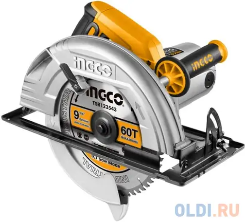 Циркулярная пила ingco cs2358 2200 вт 235мм, фотография 1