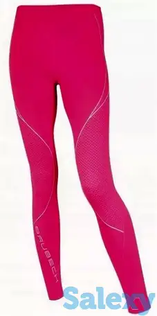 Термобрюки brubeck wmn thermo body guard pink, фотография 5