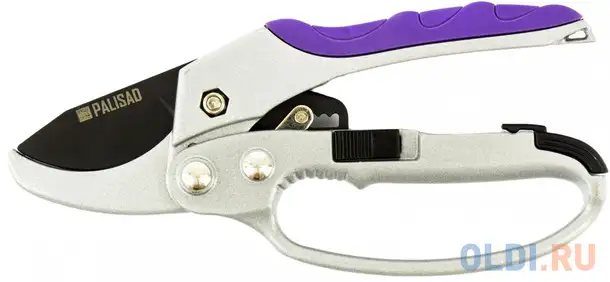 Секатор palisad 60560  200мм пружина возвратная храп.мех. обрез.ручки, фотография 1