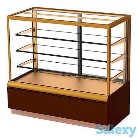 Витрина кондитерская Carboma KC70 VV 1,3-1 (ВХСв - 1,3д Сube Люкс), фотография 1