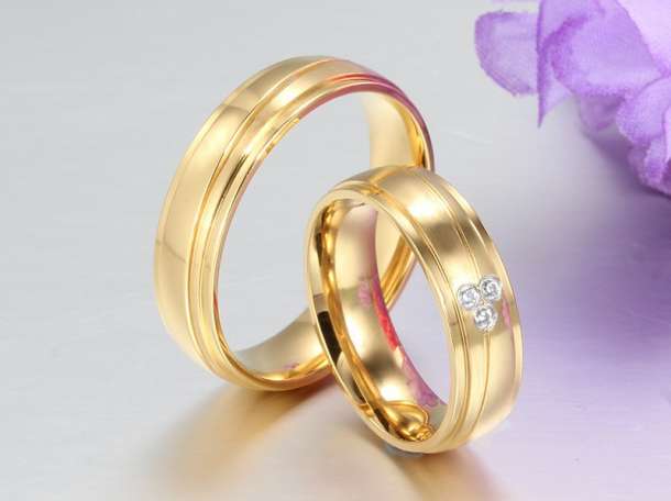 Позолоченое кольцо для женщин, фотография 3