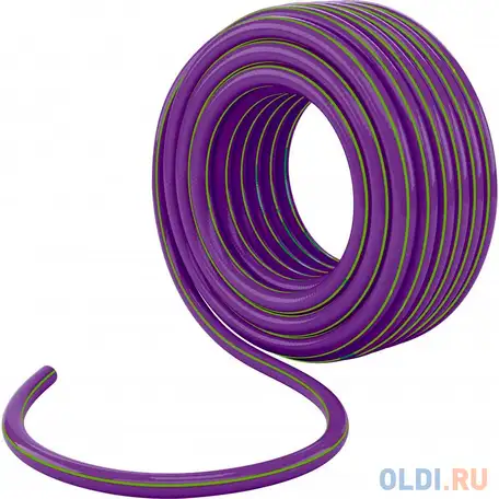 Шланг поливочный армированный 3 слойный, серия violet, 3/4