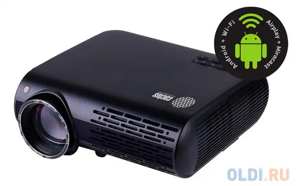 Проектор cactus cs-pro.02b.wuxga-a lcd 3000lm (1920x1080) 2000:1 ресурс лампы:30000часов 2xusb typea, фотография 1