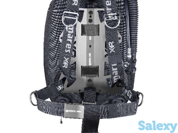 Комплект silver knight backmount 16л, с алюминиевым крепежём mares xr, фотография 1