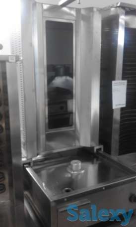 БУ: Аппарат для донера электр., 4 тэна с нижним мотором, стеклокер., фотография 1