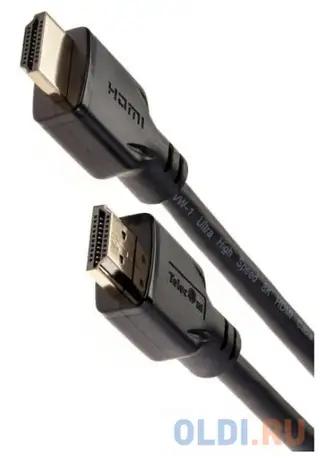 Кабель hdmi 19m/m,ver. 2.1, 8k@60 hz 1.5m telecom <tcg255-1.5m>, фотография 1