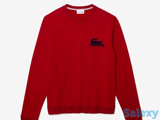 Мужская толстовка lacoste из хлопкового флиса, фотография 5