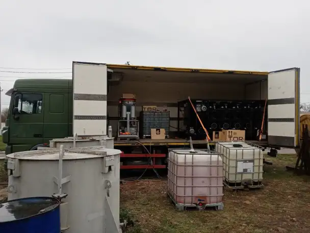 Оборудование для регенерации трансформаторных, турбинных, идустриальных, гидравлических и других  масел, осветление темн, фотография 1