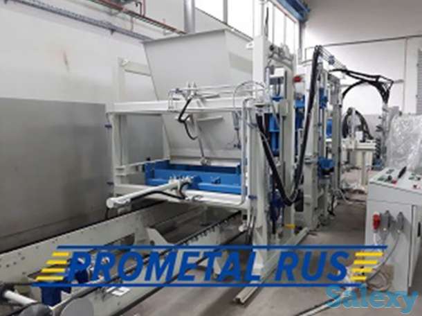 Вибропресс RHP 500 Prometal для производства бордюров и колор микс тротуарной плитки., фотография 1