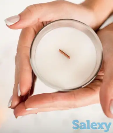 Кокосовая свеча ароматическая, фотография 1