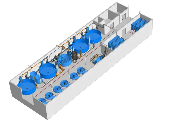 Проектирование, строительство, монтаж Установки Замкнутого Водоснабжения УЗВ, фотография 2