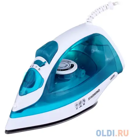Утюг starwind sir6720 1800вт зеленый/белый, фотография 1
