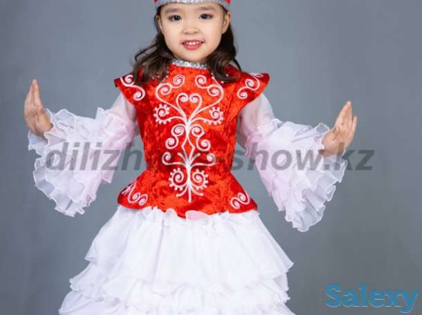 Казахские национальные платья для девочек, фотография 4