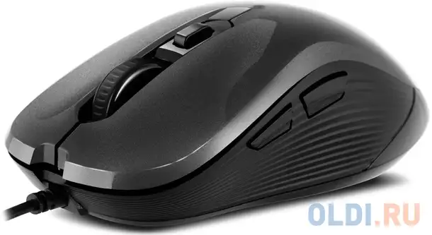 Мышь sven rx-520s usb чёрная (бесшумн. клав, 5+1кл. 3200dpi), фотография 1