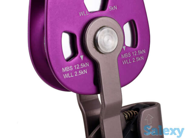 Блок-Ролик C Зажимом Венто Holder Одинарный С Подшипником Дюраль, фотография 1