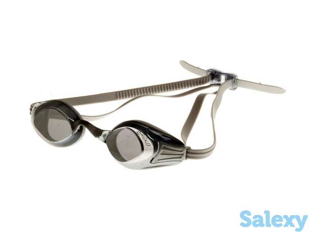 Очки для плавания saeko s46uv blast mirror черный серый saeko, фотография 1