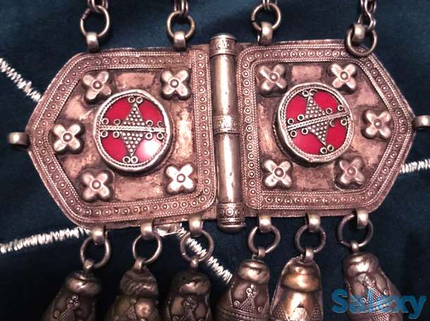 Казахские антикварные украшения 19-го века, фотография 7