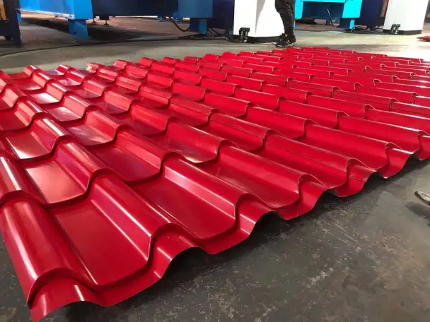 Оборудование для производства металлочерепицы, фотография 2