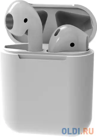 Ritmix rh-825bth tws white {bluetooth 5.0 + edr, сенсорное управление, 12, фотография 1