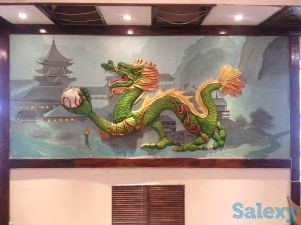 Барельефы, роспись стен, фотография 1