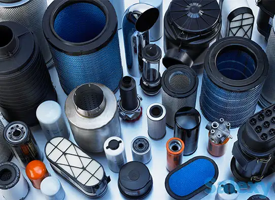 Гидравлически фильтр на любые Экскаватор Бульдозер Грейдер. Hyundai Hitachi Cat Jcb, фотография 2