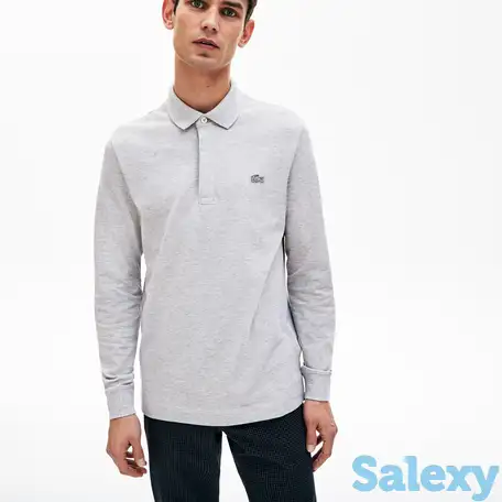 Мужское поло lacoste с длинными рукавами, фотография 1