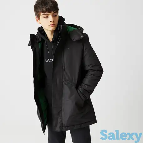 Мужская куртка-парка lacoste с капюшоном, фотография 1