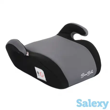 BAMBOLA Бустер 22-36 кг Tutela Серый/Черный 6шт/кор, фотография 1