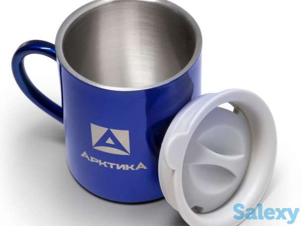 Кружка термо арктика 802-300 300мл синяя, фотография 2